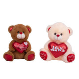 Load image into Gallery viewer, Assorted Love Heart Plush Bear - 30cm