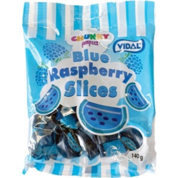 Chunky Blue Raspber Slices - 140g