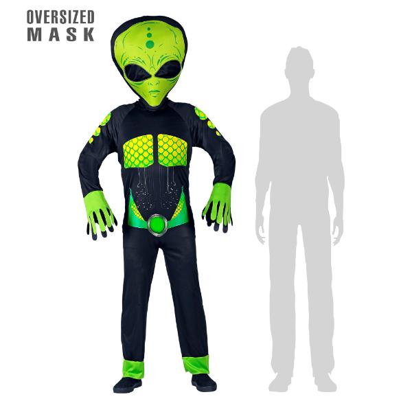 Space Alien Overall Costume