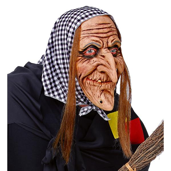 Witch Full Head Mask With Head Piece