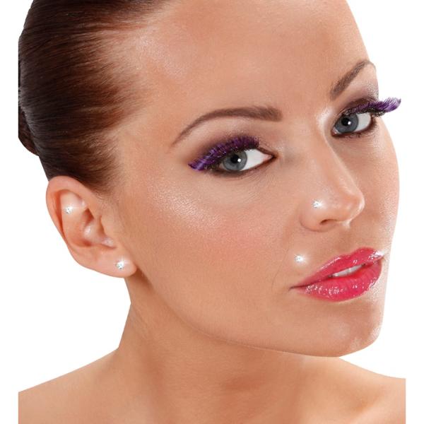 2 Pack Magnetic Rhinestone Piercings