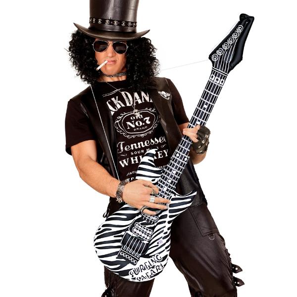 Inflatable Zebra Guitar - 105cm