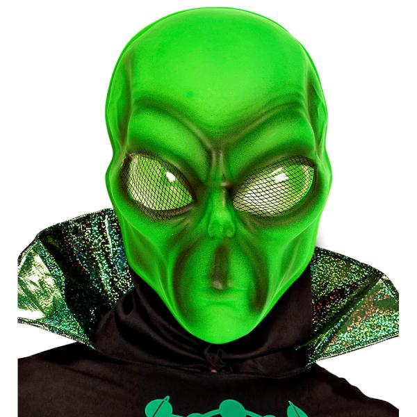Neon Pvc Alien Mask