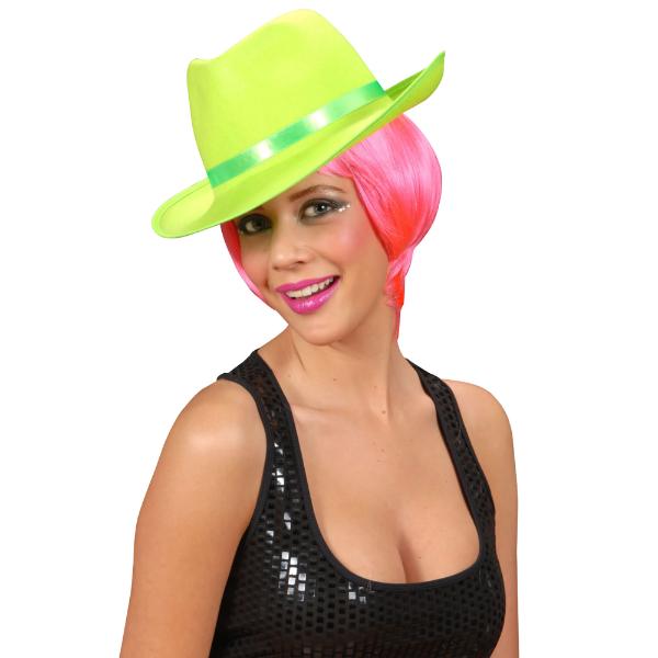 Neon Trendy Hat In Felt