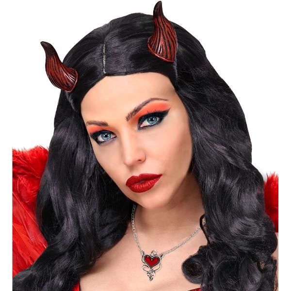 Devilish Red Heart Gem Necklace