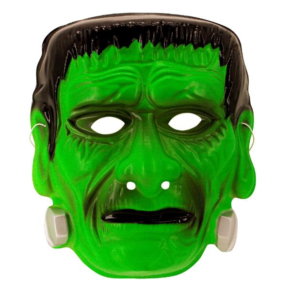 Plastic Franken Mask