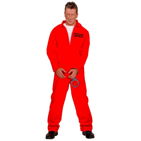Inmate Overalls With Handcuffs - X Large