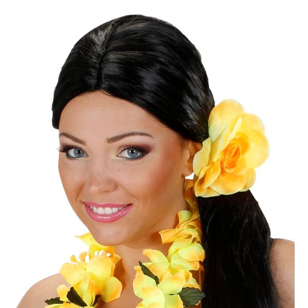 Yellow Flower Hair Tie