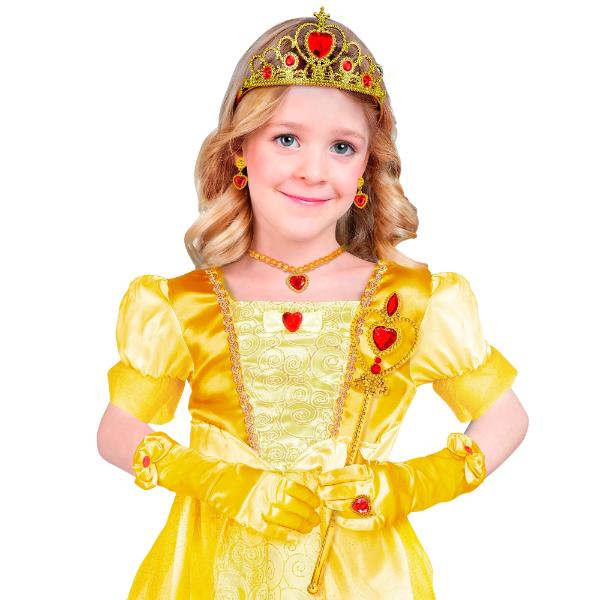 Princess Yellow Tiara Set