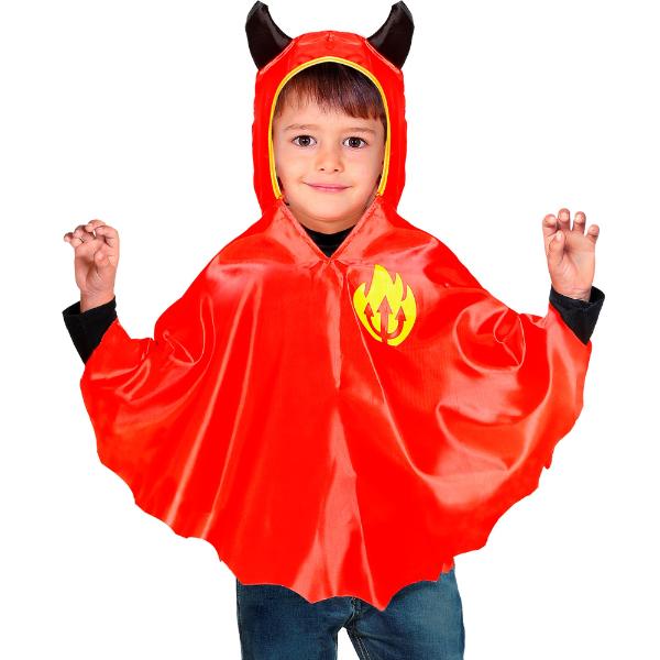 Devil Hooded Poncho