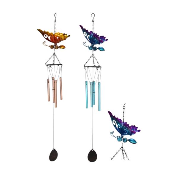Metal Butterfly Wind Chime
