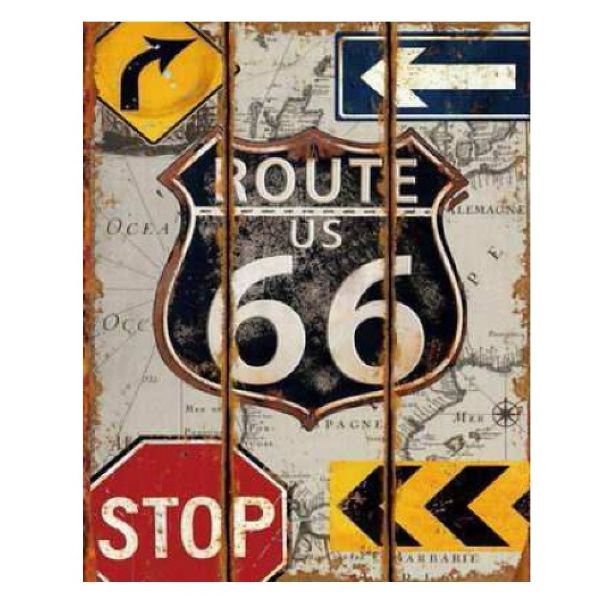 Iron Wall Plaque - 25cm