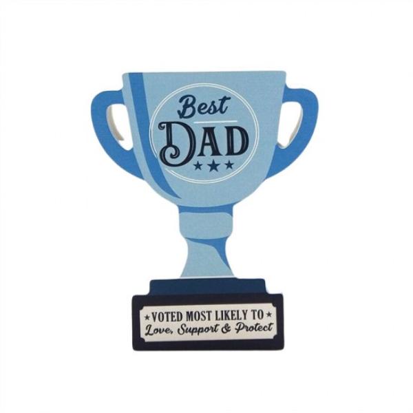 Best Dad Trophy - 13cm