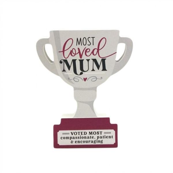 Most Beloved Mum Trophy - 13cm