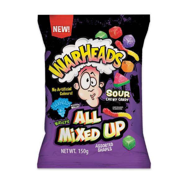Sour All Mixed Up Warheads - 150g