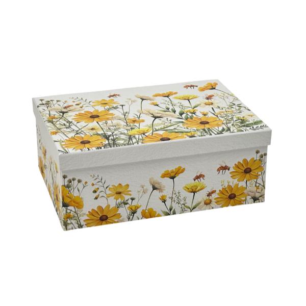 Sunflower & Bees Gift Box - 43cm x 34cm x 16cm
