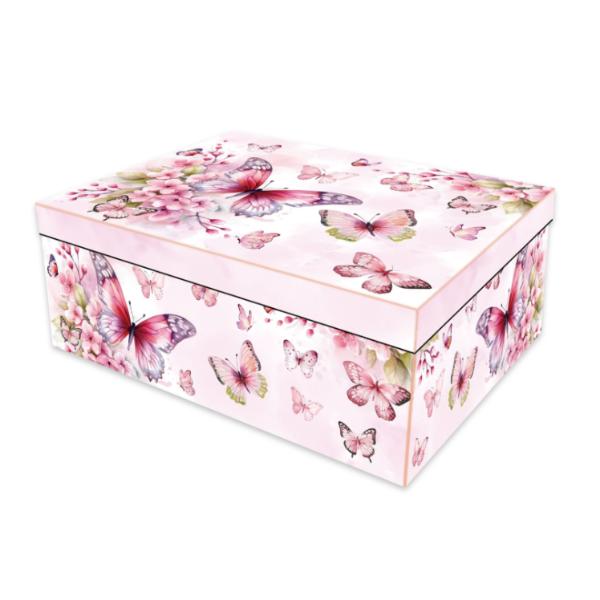 Blossoms & Butterflies Box - 43cm x 34cm x 16cm