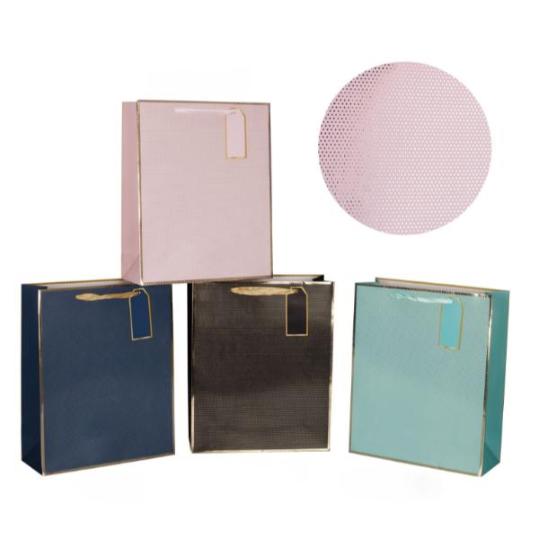 Classic Luxe Bottle Gift Bag - 36cm x 12.3cm x 8.5cm