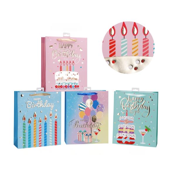 Medium Birthday Delight Gift Bag - 23cm x 17.7cm x 10cm