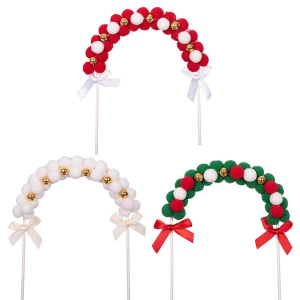 Christmas Garland Cake Topper