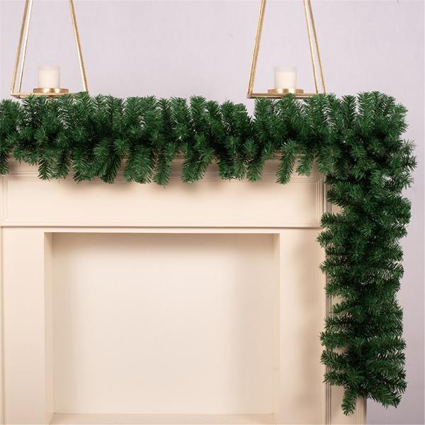 Christmas Garland With Tips - 200cm