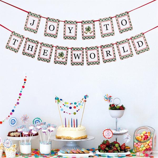 Joy To The World Garland - 500cm