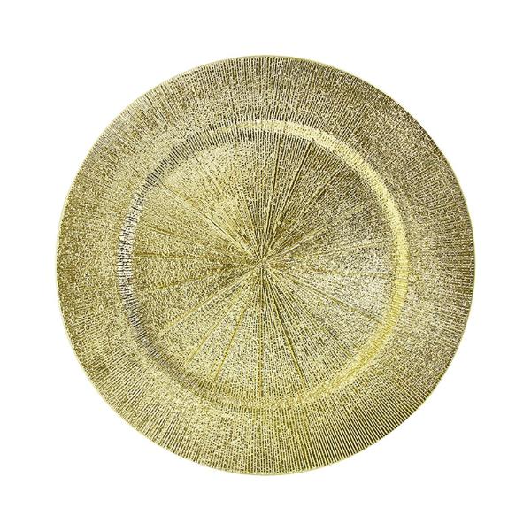 Champagne Charger Plate - 33cm