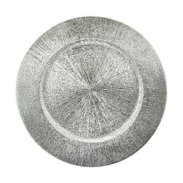 Silver Charger Plate - 33cm