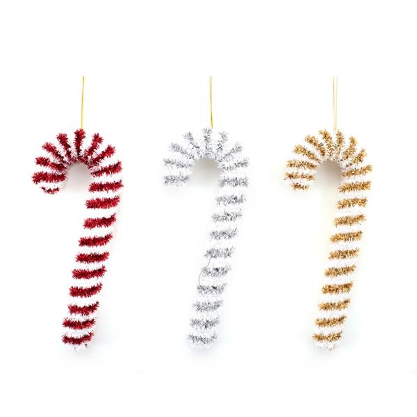 Christmas Candy Cane - 4cm x 30cm x 12cm