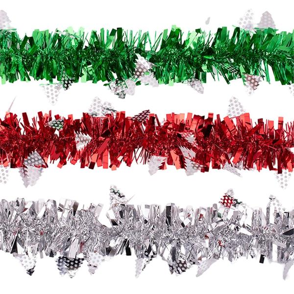 Thick & Thin Assorted Tinsel - 200cm