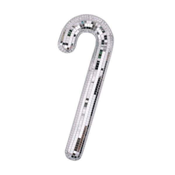 Glass Mirror Cane - 8cm x 23.5cm