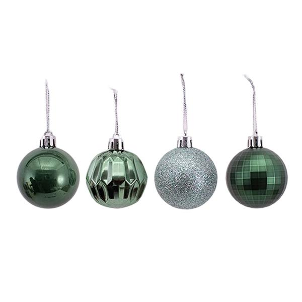 10 Pack Sage Bauble - 5cm