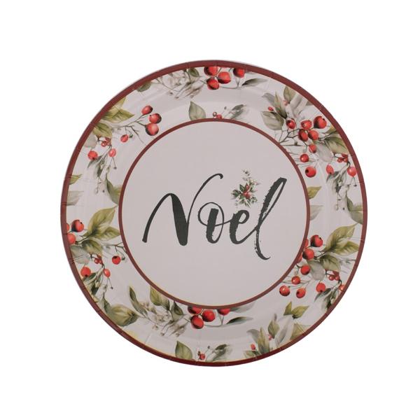 20 Pack Berry Paper Plate - 18cm