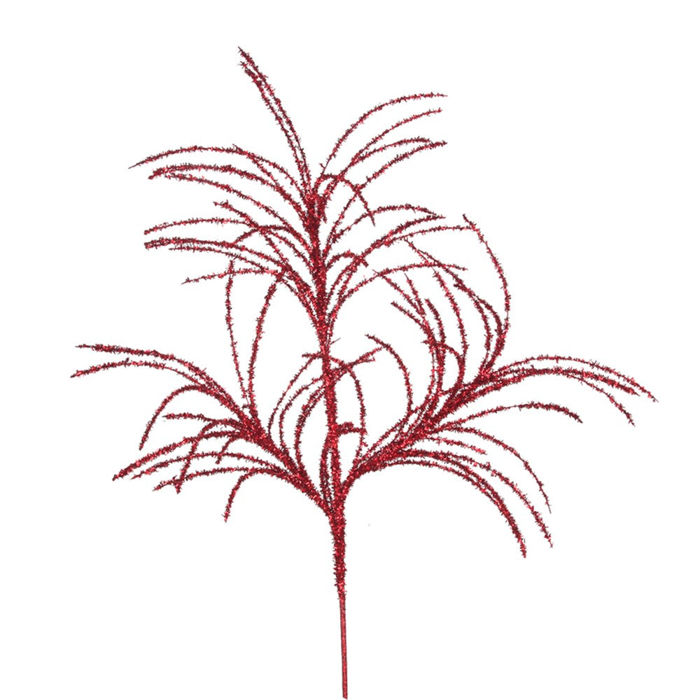 Red Glitter Finish Stem - 82cm