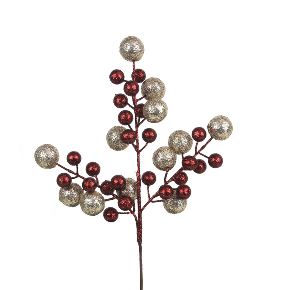 Glitter Berry Bunch - 40cm