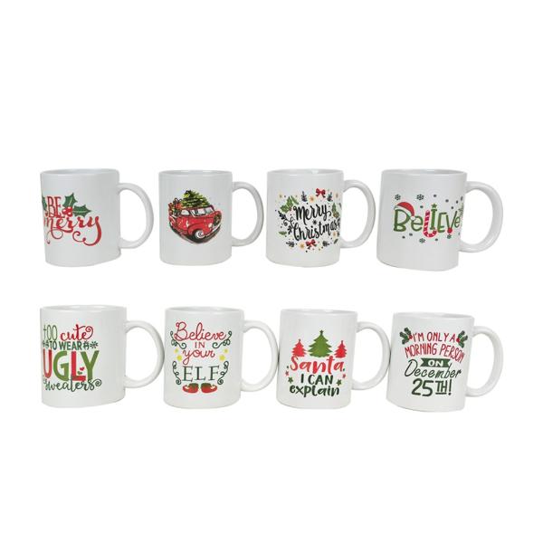 Assorted Christmas Mugs - 330ml