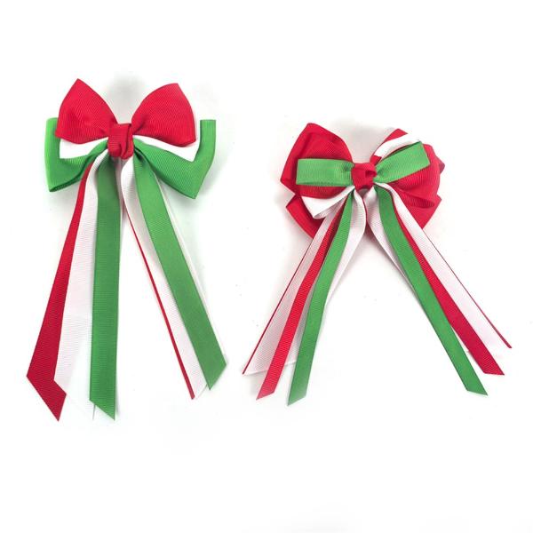 Assorted Christmas Bow Hairclips