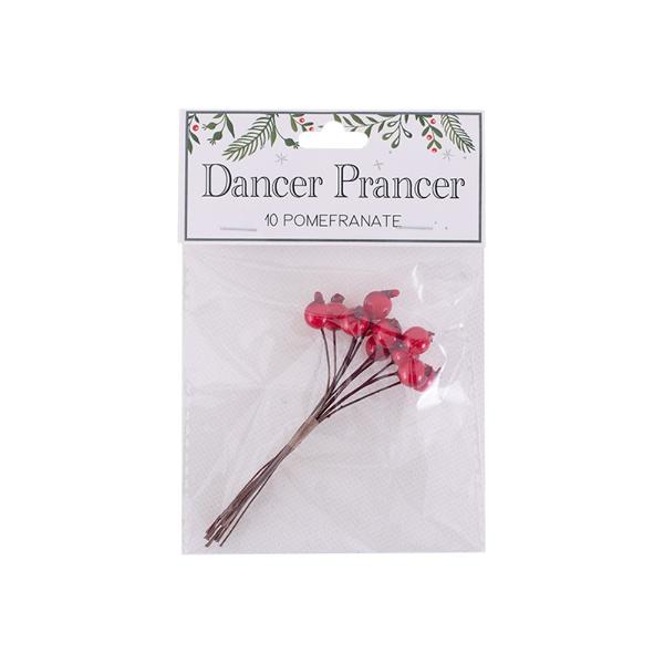 10 Pack Mini Pomegranate Picks