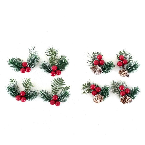 4 Pack Pine & Berry Spray
