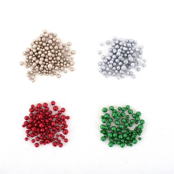 Assorted Colour Glitter Balls - 4.5g