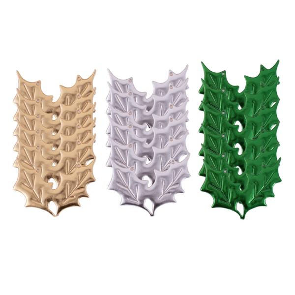 6 Pack Holly Berry Motif