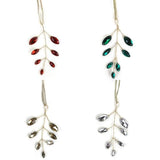 Load image into Gallery viewer, 2 Pack Crystal Leaf - 5cm x 7.5cm