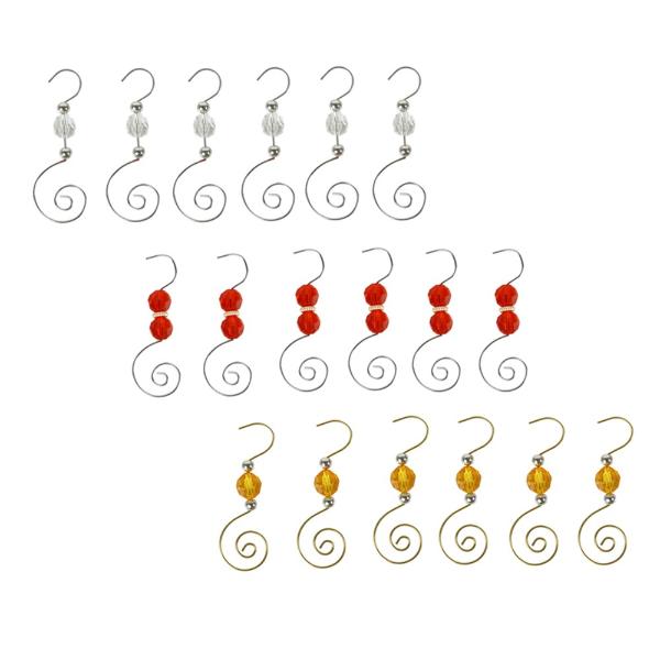 6 Pack Ornament Hooks