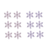 Load image into Gallery viewer, 6 Pack Acrylic Snowflake - 4.2cm