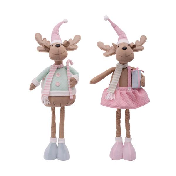 Mr Or Mrs Christmas Reindeer - 27cm x 14cm x 58cm