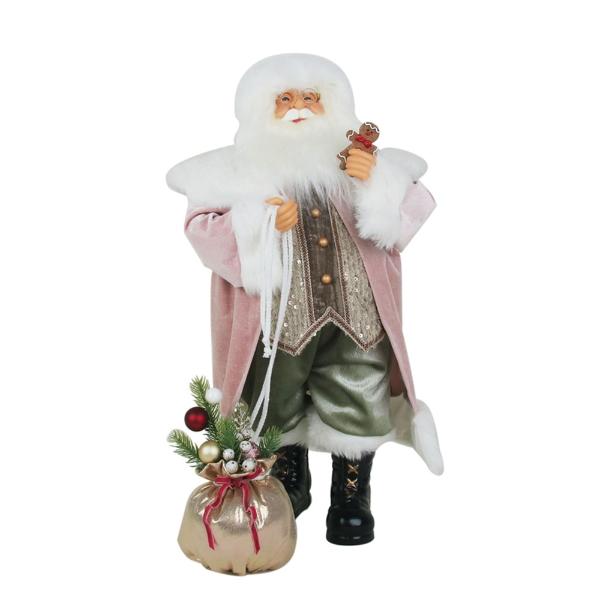 Pink & Sage Santa Claus - 60cm