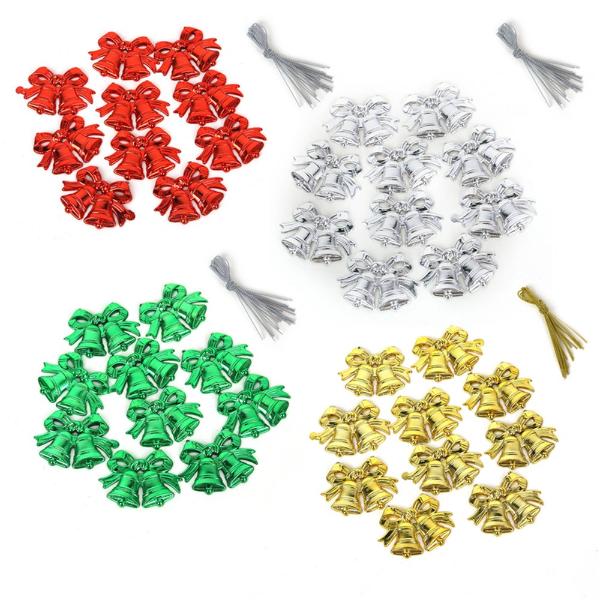 10 Pack Bell & Bow Diy Shapes