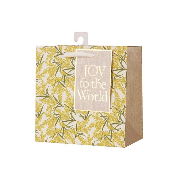 Medium Australiana Botanical Gift Bag - 17.5cm x 17.5cm x 10cm