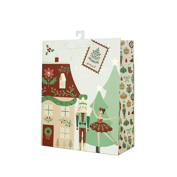 Medium Nutcracker Suite Gift Bag - 18cm x 23cm x 12cm