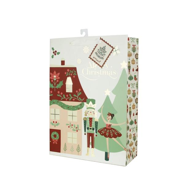 Large Nutcracker Suite Gift Bag - 26cm x 32cm x 12cm